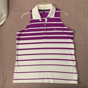 Lauren Ralph Lauren Sleeveless Polo Shirt